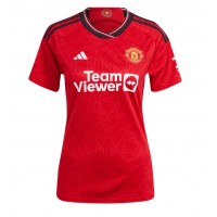 Fotbalové Dres Manchester United Raphael Varane #19 Dámské Domácí 2023-24 Krátký Rukáv